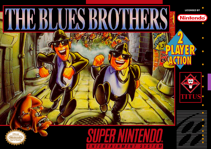 Blues Brothers, The (Usa) Snes Print Poster