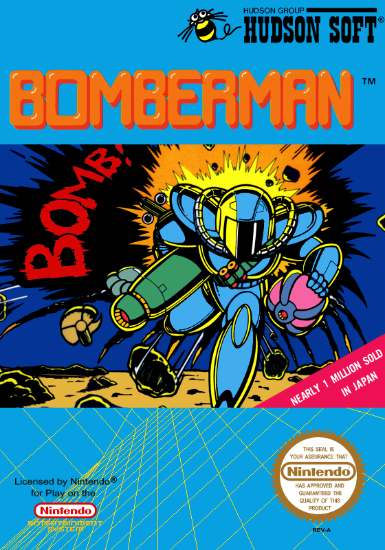 Bomberman (Usa) Nes Print Poster