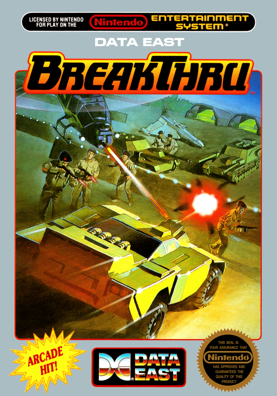 Breakthru (Usa) Nes Print Poster