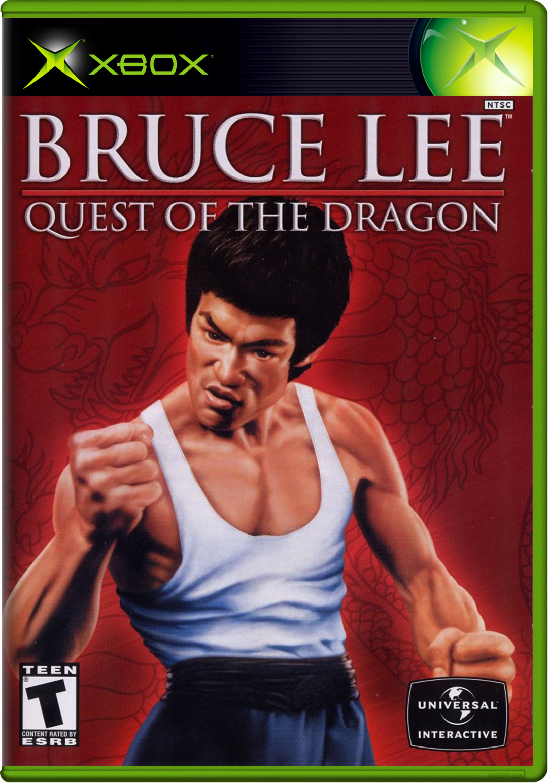 Bruce Lee Quest Of The Dragon Xbox Print Poster