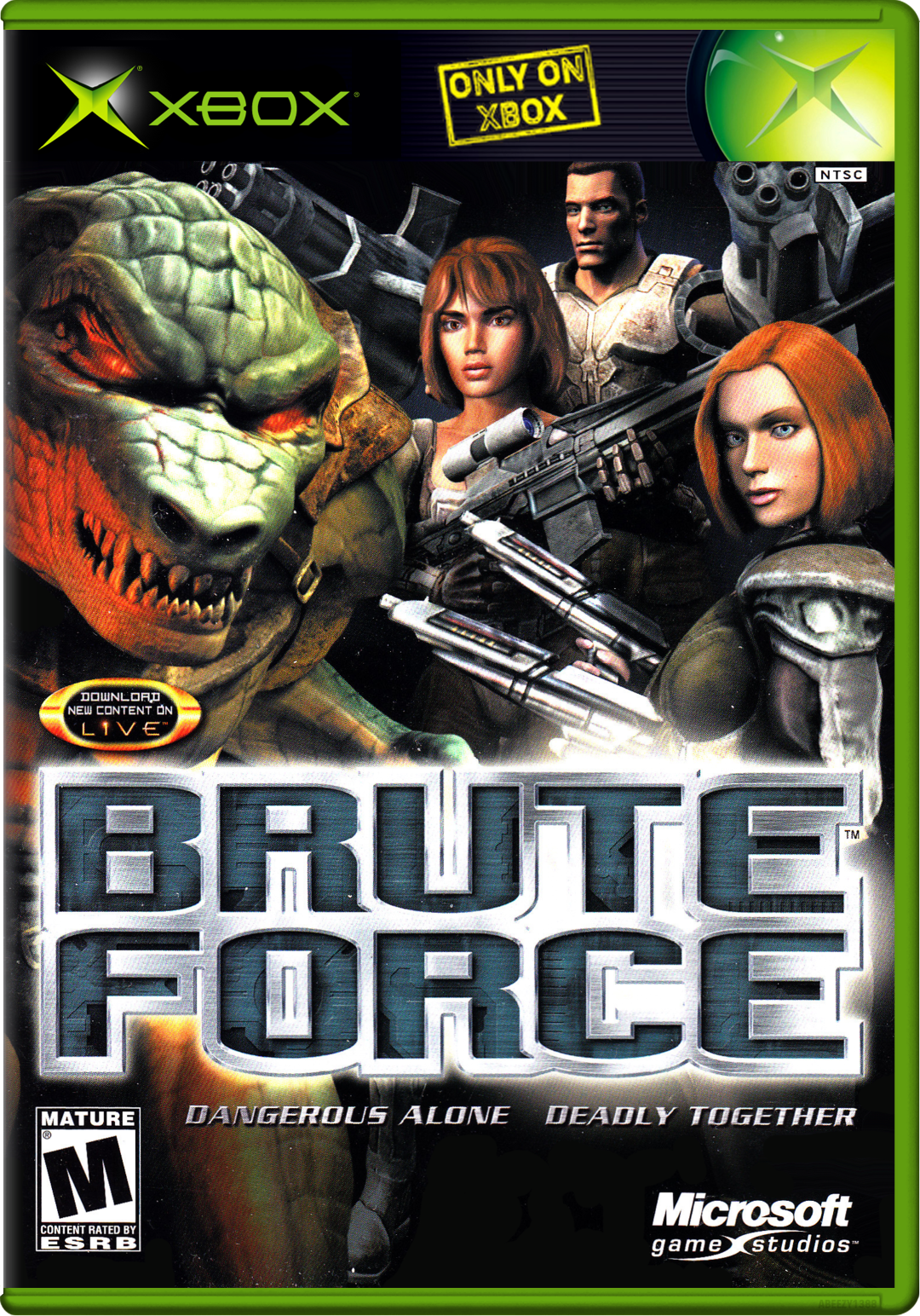 Brute Force Xbox Print Poster