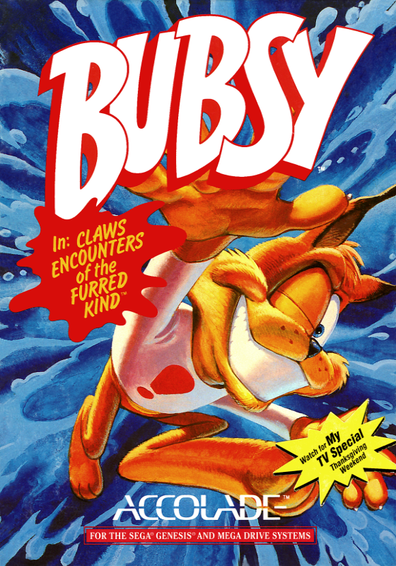 Bubsy (Usa) Genesis Print Poster