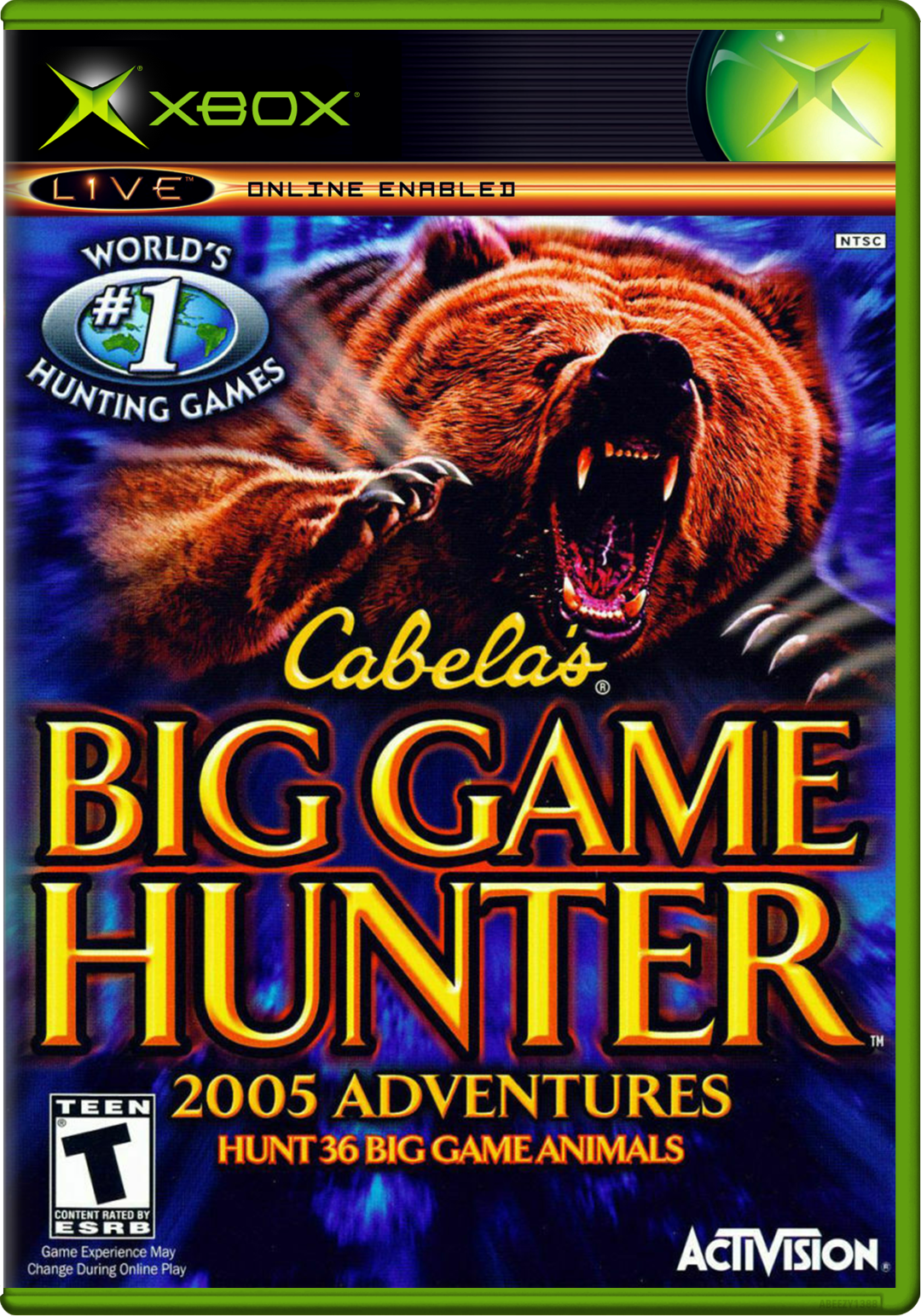 Cabela'S Big Game Hunter 2005 Adventures (Usa, Europe) Xbox Print Poster