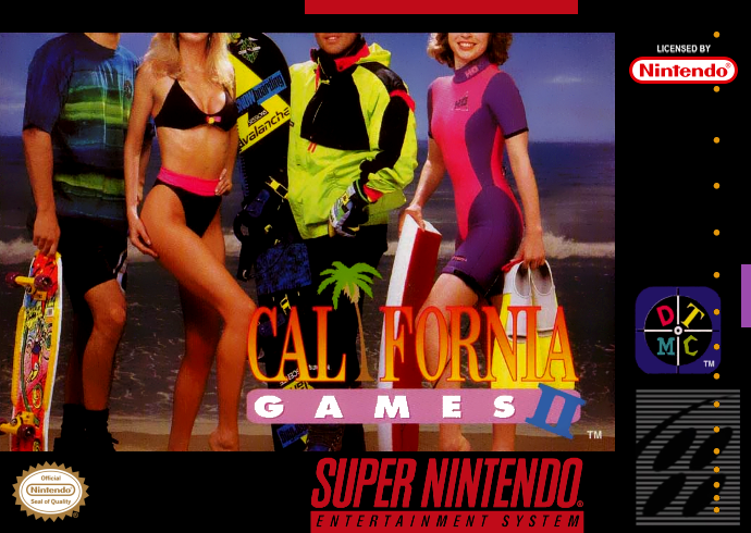 California Games Ii (Usa) Snes Print Poster