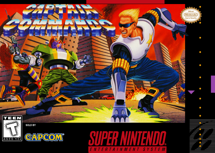 Captain Commando (Usa) Snes Print Poster