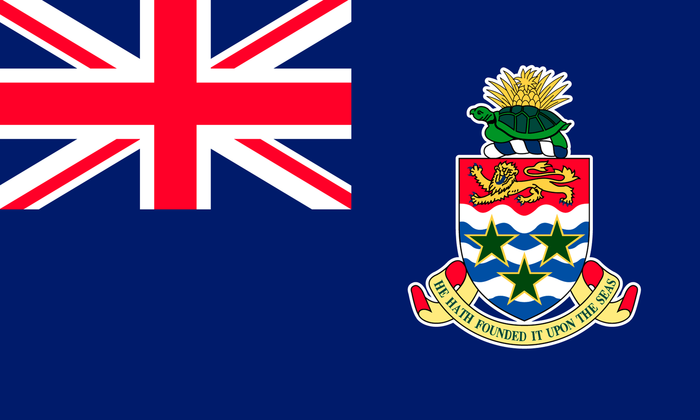 Cayman Islands Flag Print Poster