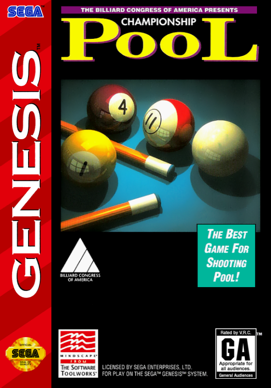 Championship Pool (Usa) Genesis Print Poster