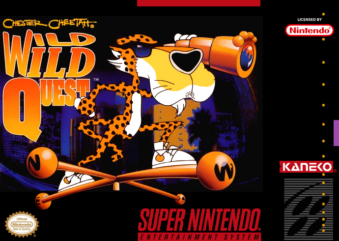 Chester Cheetah Wild Wild Quest (Usa) Snes Print Poster