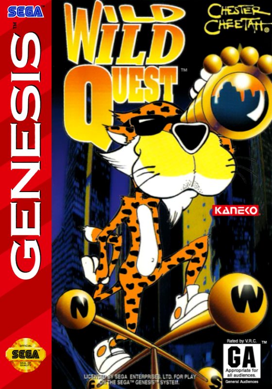 Chester Cheetah Wild Wild Quest (Usa) Genesis Print Poster