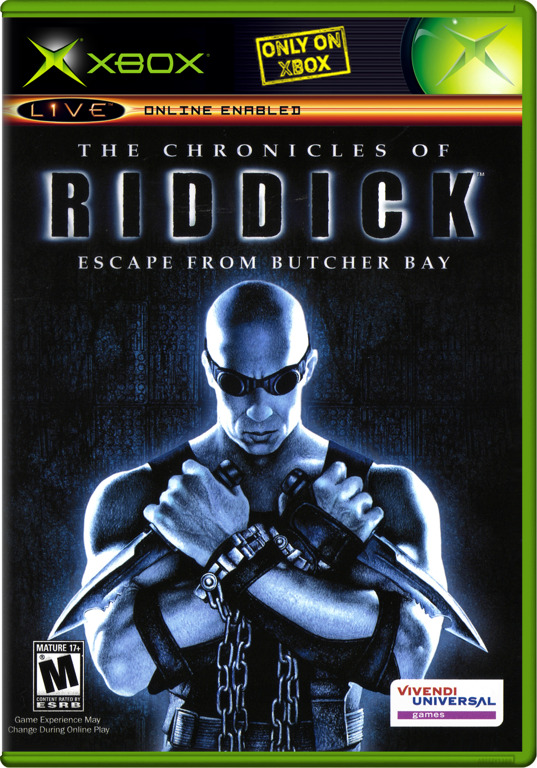 Chronicles Of Riddick, The Escape From Butcher Bay Xbox Print Poster