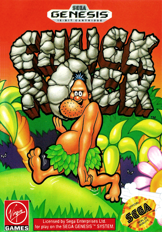 Chuck Rock (Usa) Genesis Print Poster