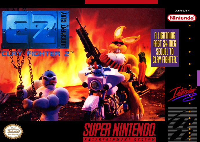 Clay Fighter 2 Judgment Clay (Usa) Snes Print Poster