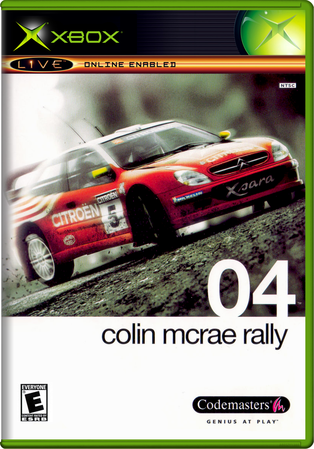 Colin Mcrae Rally 04 Xbox Print Poster