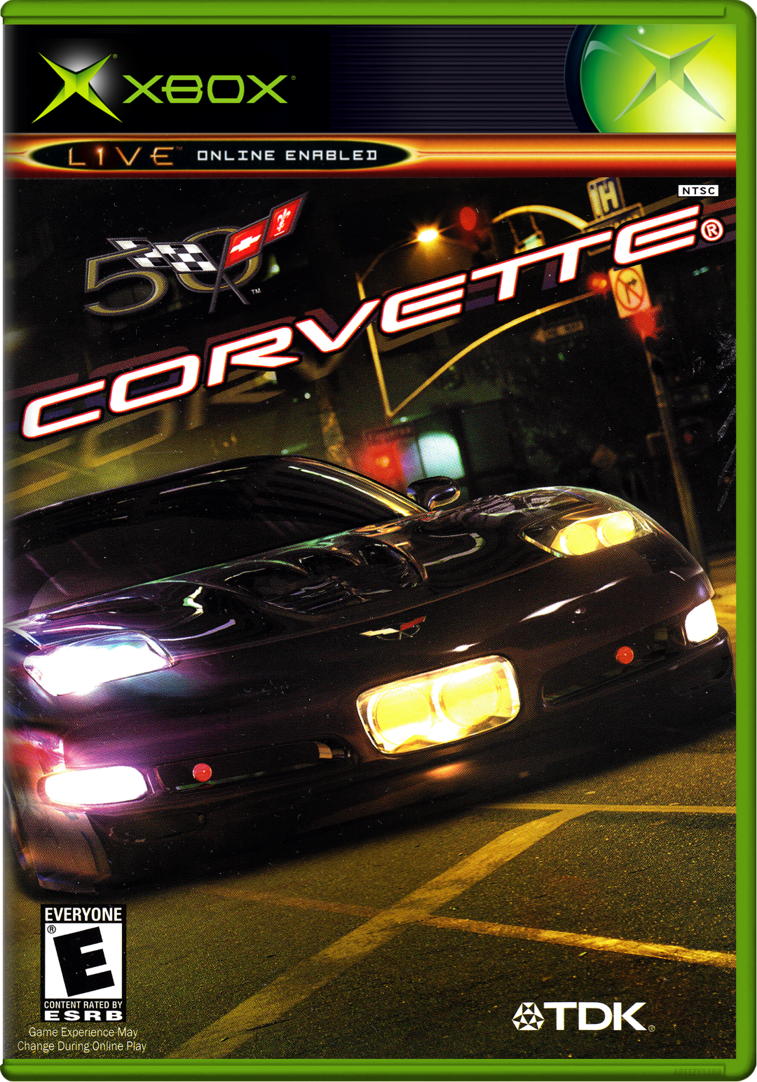 Corvette Xbox Print Poster