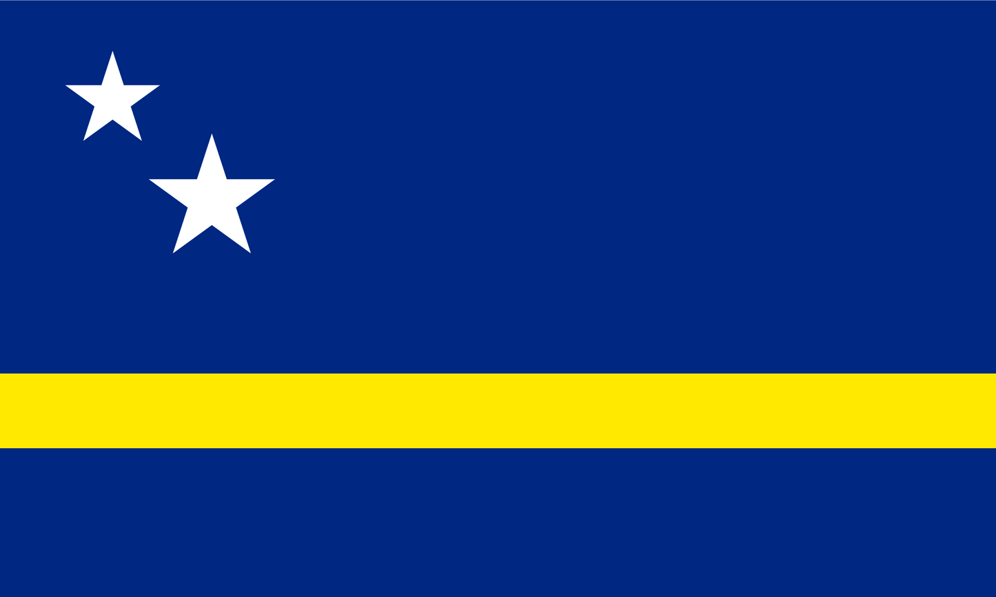 Curacao Flag Print Poster