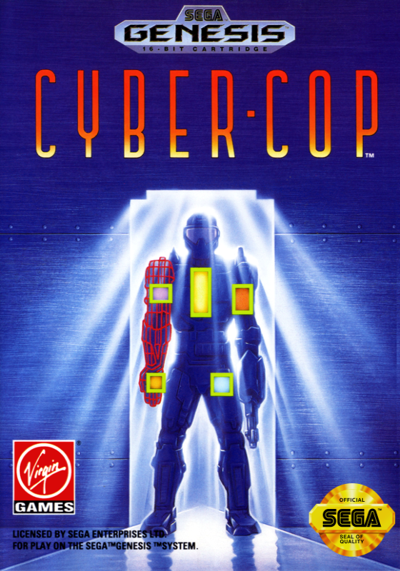 Cyber Cop (Usa) Genesis Print Poster