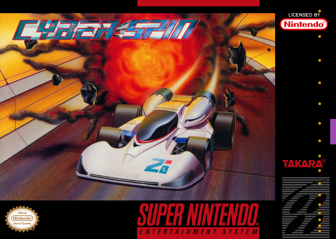 Cyber Spin (Usa) Snes Print Poster
