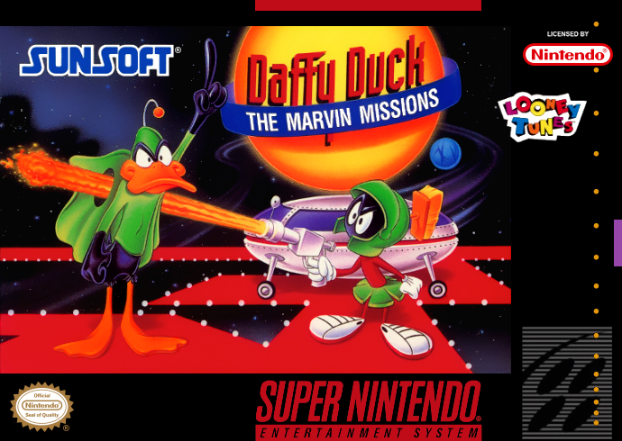 Daffy Duck (Usa) Snes Print Poster