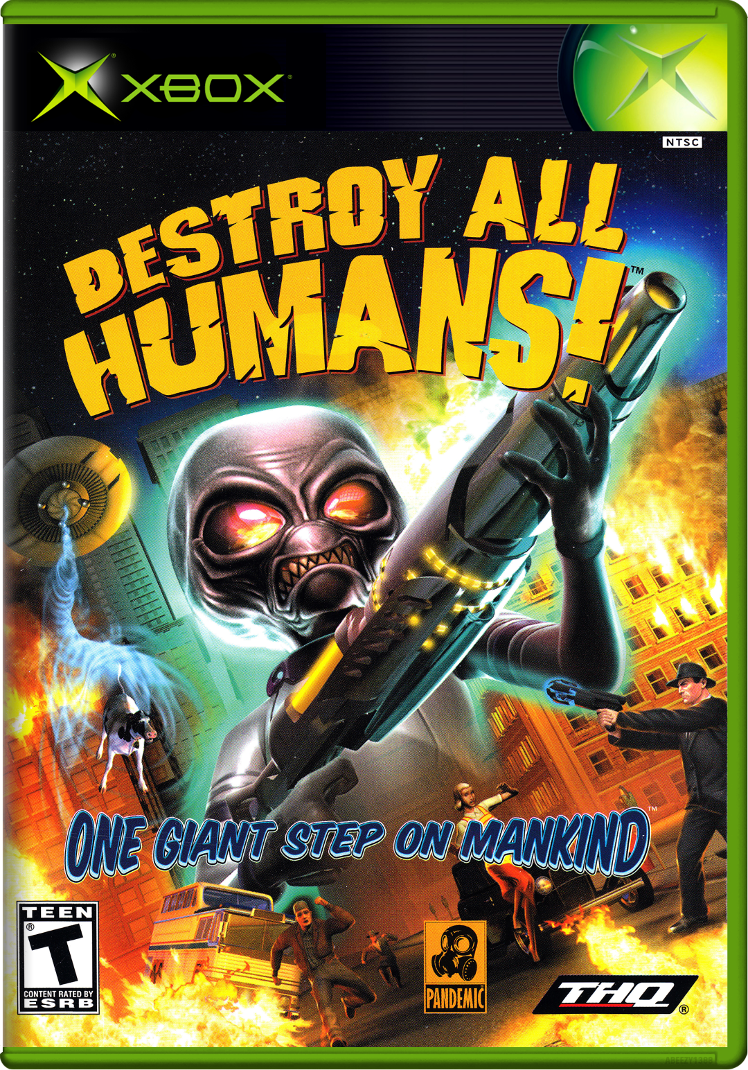 Destroy All Humans! Xbox Print Poster