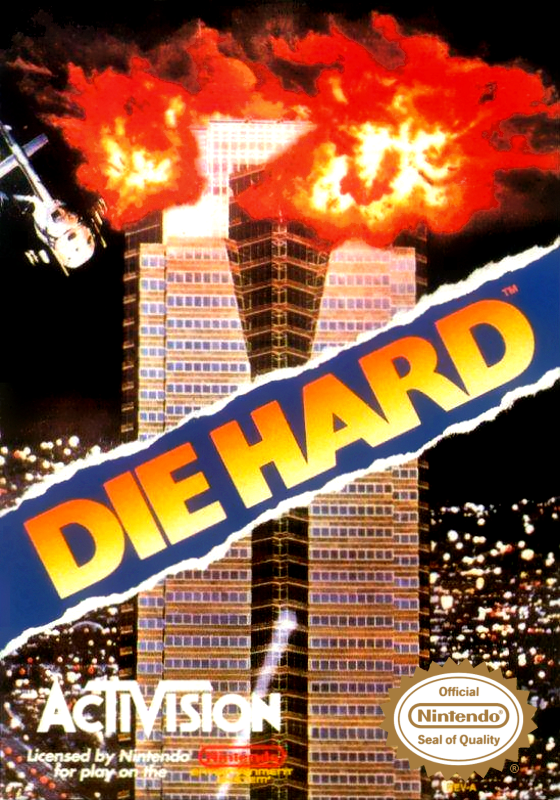 Die Hard (Usa) Nes Print Poster