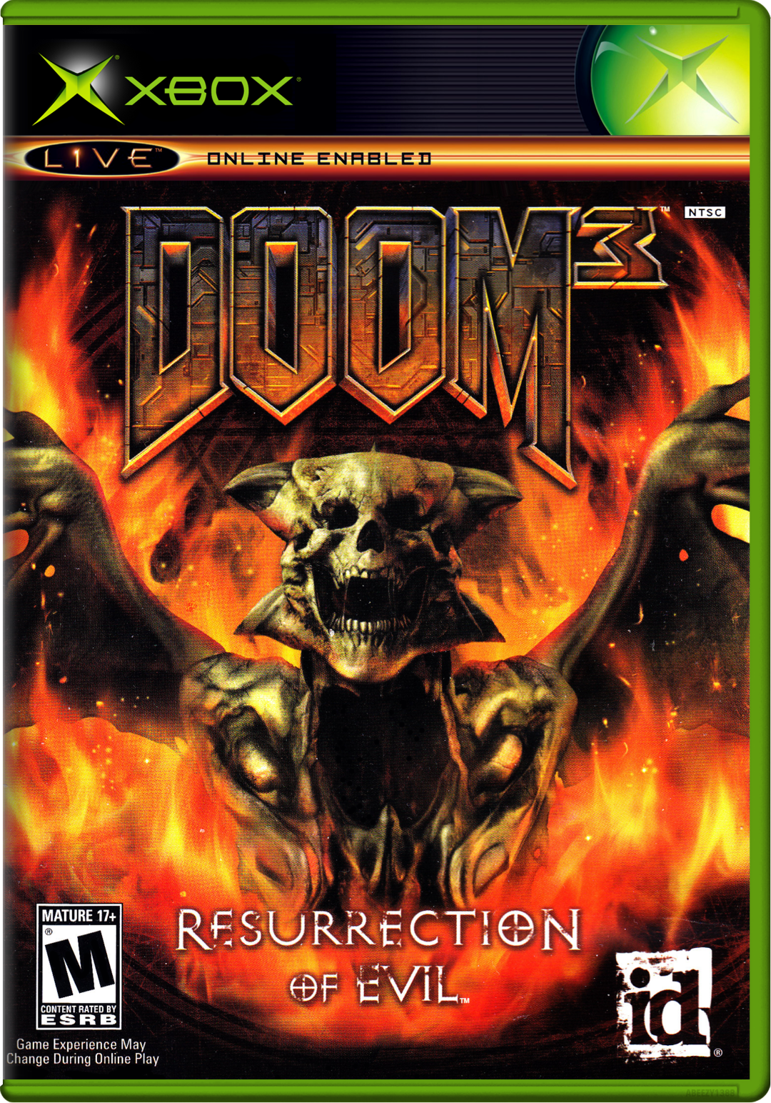 Doom 3 Resurrection Of Evil (Usa, Europe) Xbox Print Poster