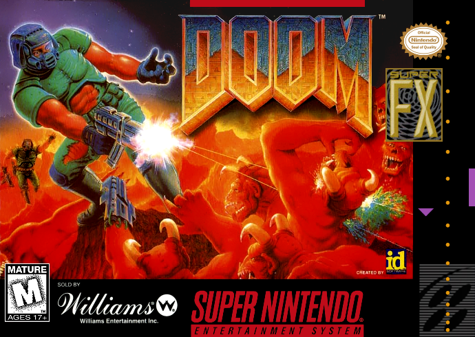 Doom (Usa) Snes Print Poster