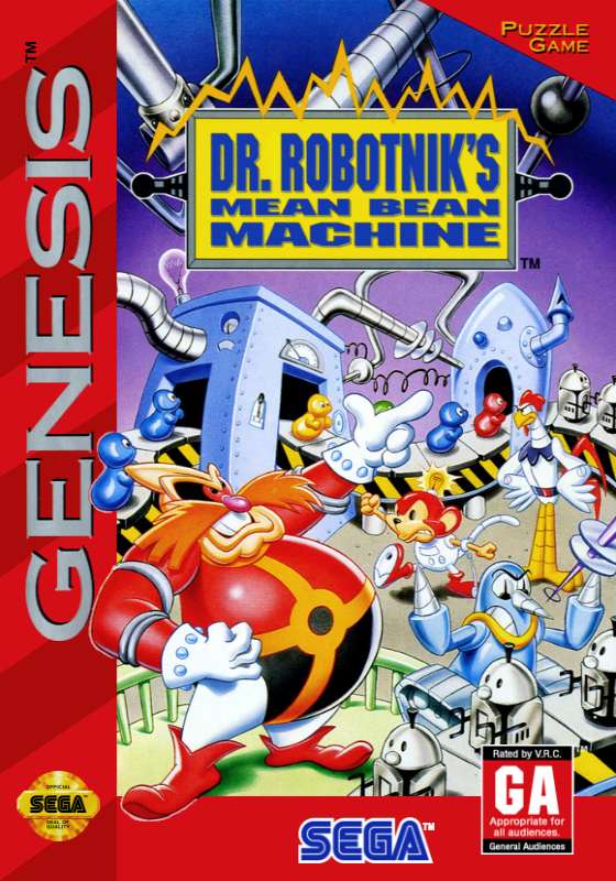 Dr. Robotnik S Mean Bean Machine (Usa) Genesis Print Poster