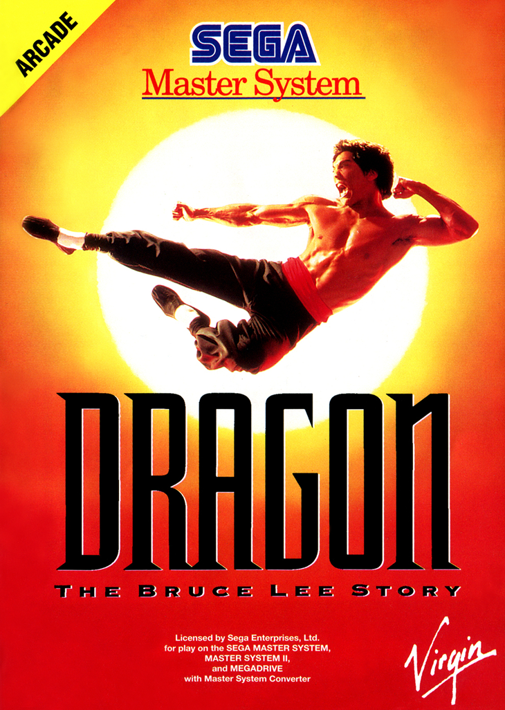 Dragon The Bruce Lee Story Sega Master System Print Poster