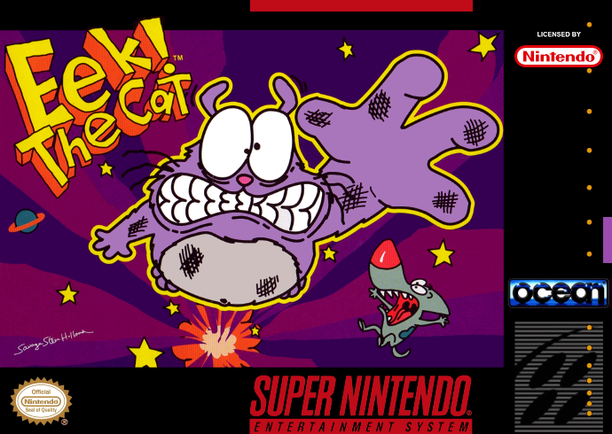 Eek! The Cat (Usa) Snes Print Poster