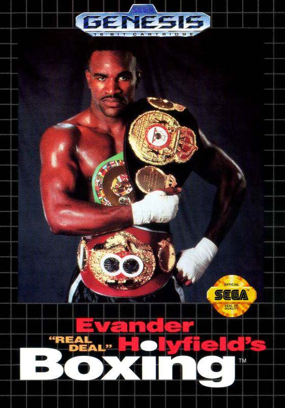 Evander Holyfield S Real Deal Boxing (Usa) Genesis Print Poster