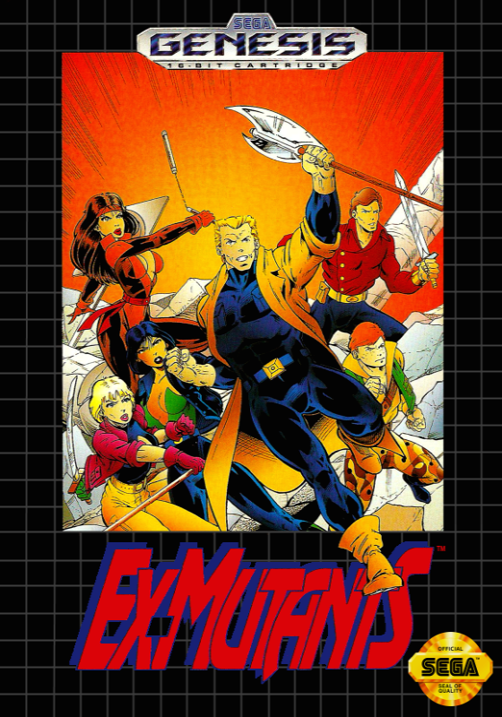 Ex Mutants (Usa) Genesis Print Poster