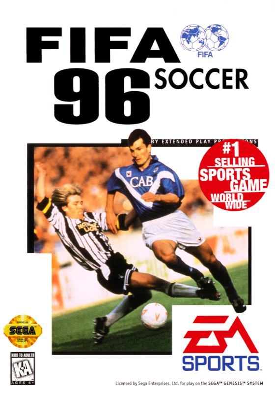Fifa Soccer 96 (Usa) Genesis Print Poster