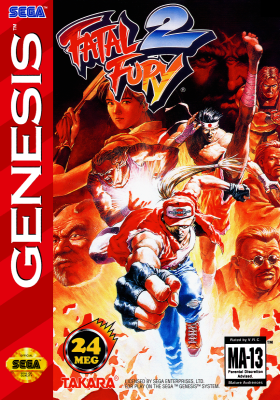 Fatal Fury 2 (Usa) Genesis Print Poster