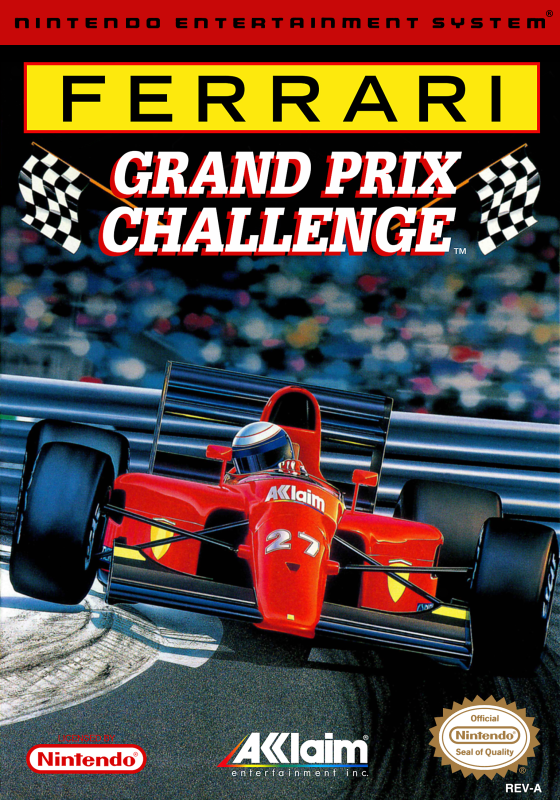 Ferrari Grand Prix Challenge (Usa) Nes Print Poster