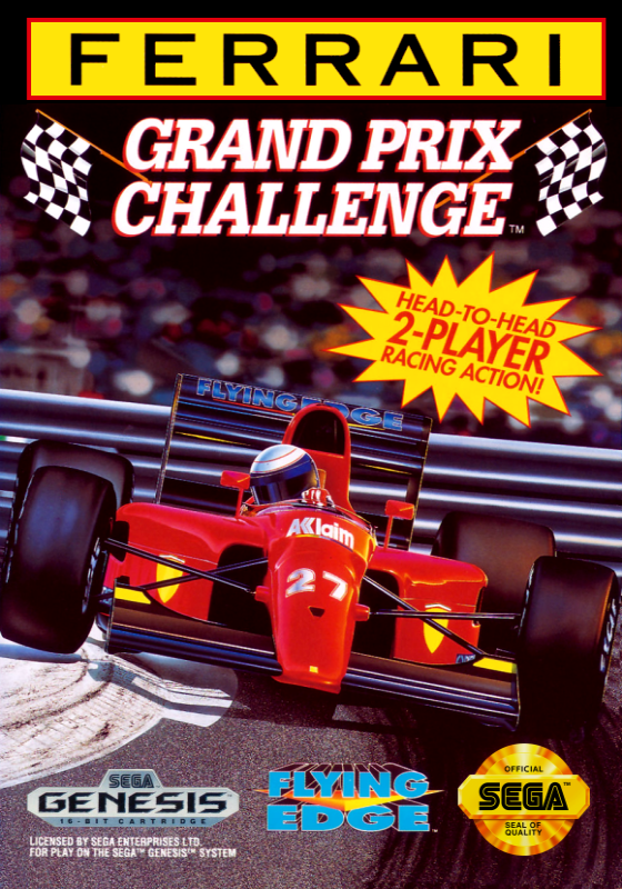 Ferrari Grand Prix Challenge (Usa) Genesis Print Poster