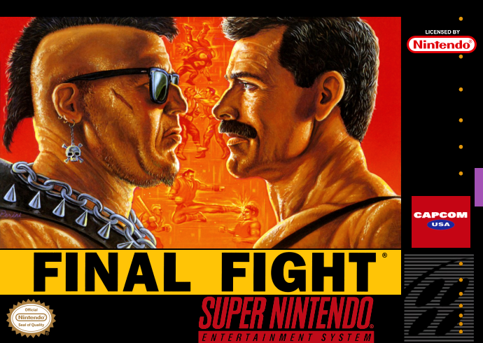 Final Fight (Usa) Snes Print Poster