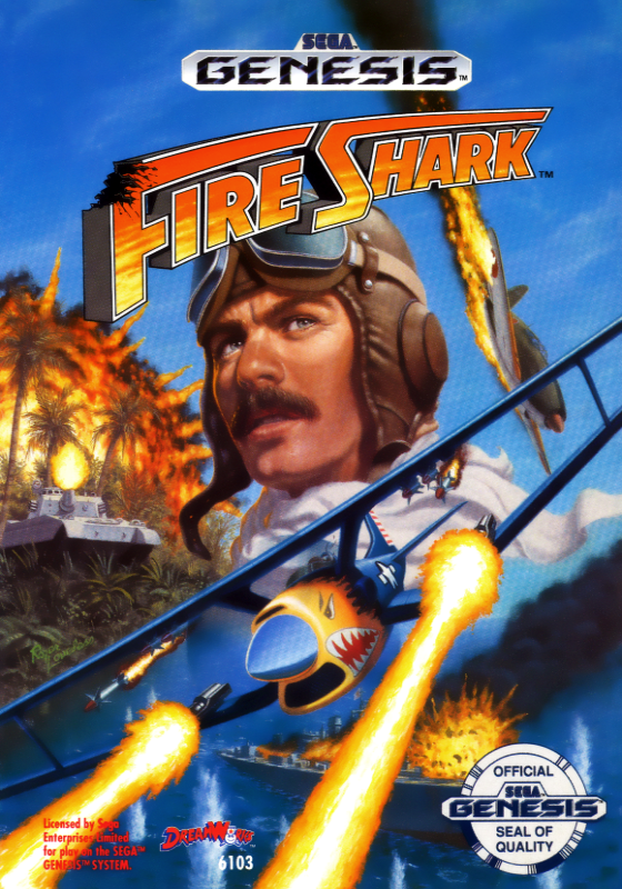 Fire Shark (Usa) Genesis Print Poster