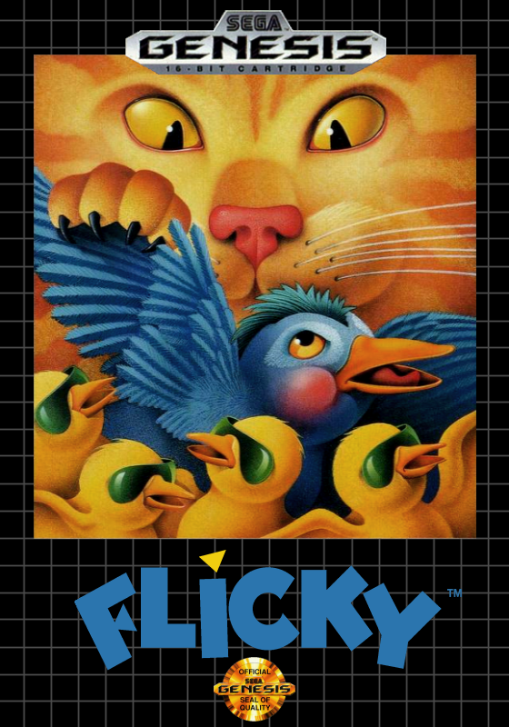 Flicky (Usa) Genesis Print Poster