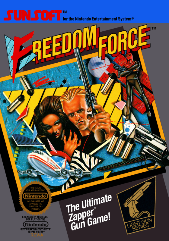 Freedom Force (Usa) Nes Print Poster