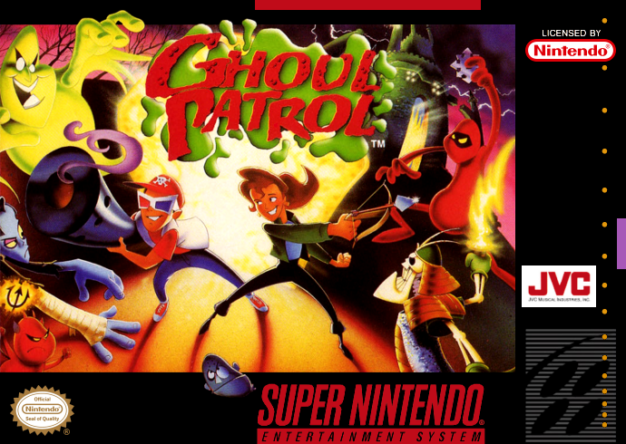 Ghoul Patrol (Usa) Snes Print Poster