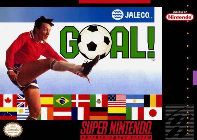 Goal! (Usa) Snes Print Poster