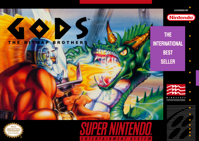 Gods (Usa) Snes Print Poster