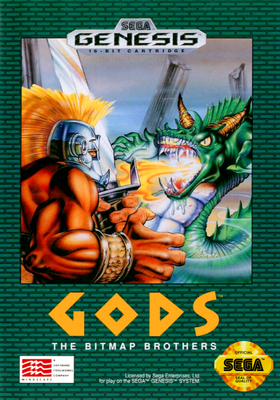 Gods (Usa) Genesis Print Poster