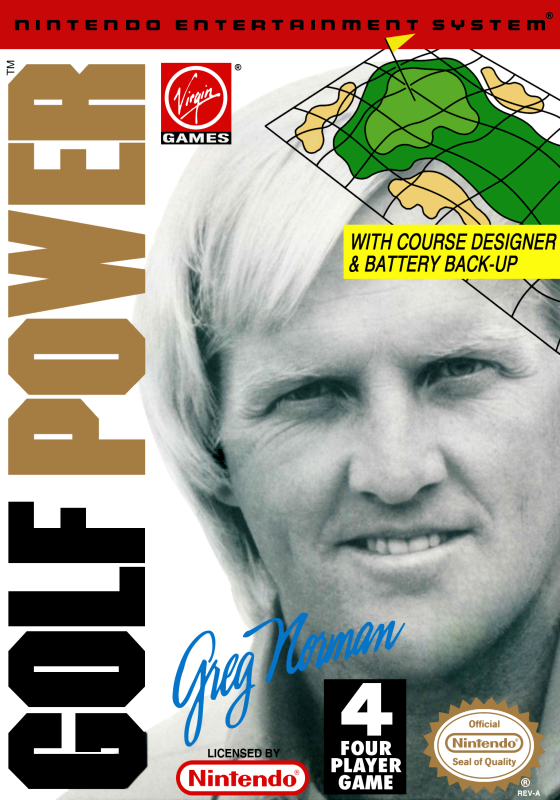 Greg Norman S Golf Power (Usa) Nes Print Poster