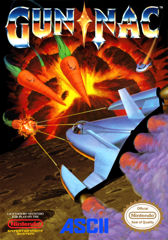 Gun Nac (Usa) Nes Print Poster