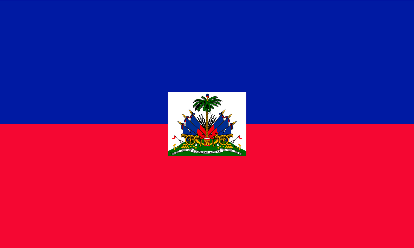 Haiti Flag Print Poster