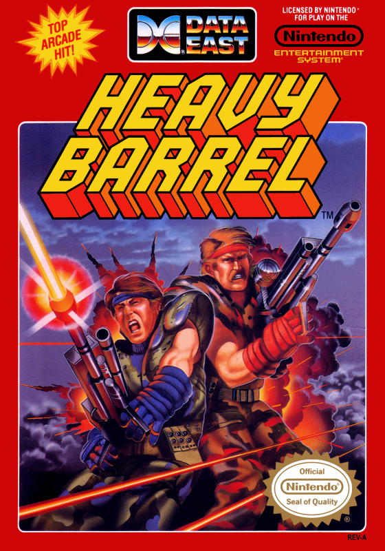 Heavy Barrel (Usa) Nes Print Poster