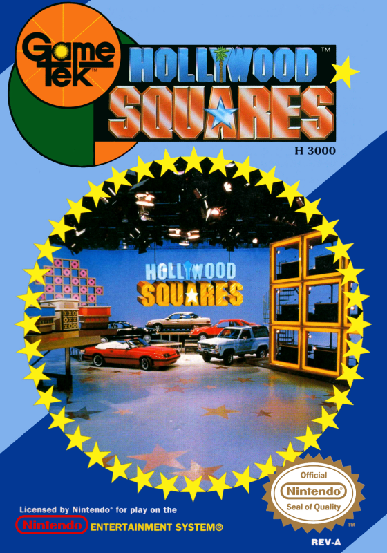 Hollywood Squares (Usa) Nes Print Poster