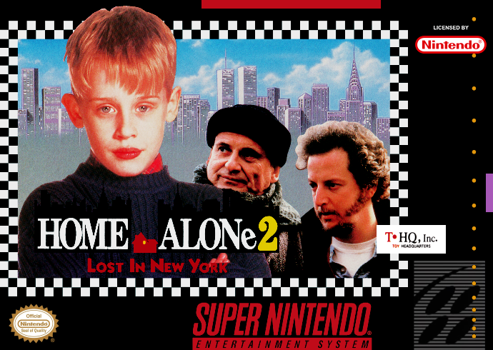 Home Alone 2 Lost In New York (Usa) Snes Print Poster