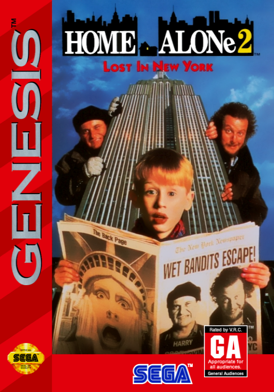 Home Alone 2 (Usa) Genesis Print Poster